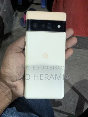 গুগল পিক্সেল ৬ প্রো ১২৮ জিবি গোল্ড