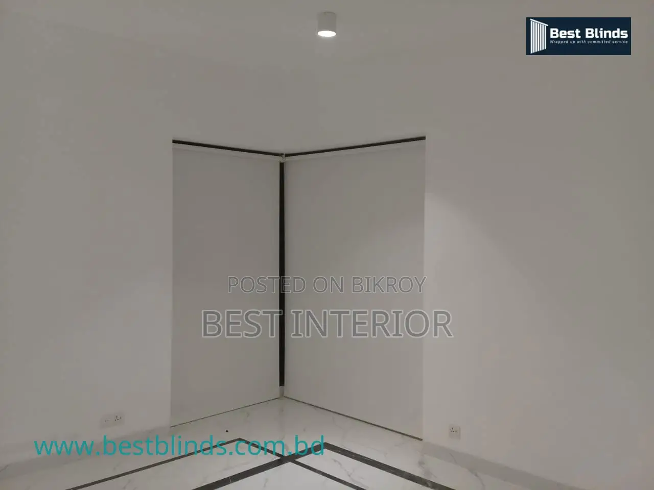 সিঙ্গেল রোলার ব্লাইন্ডস দিয়ে আলো আর প্রাইভেসি দুটোই সহজে নিয়ন্ত্রণ করুন