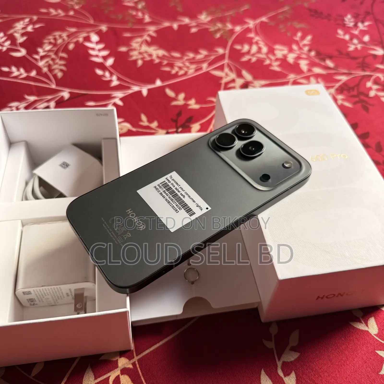 Honor 600 Pro 256 GB Black