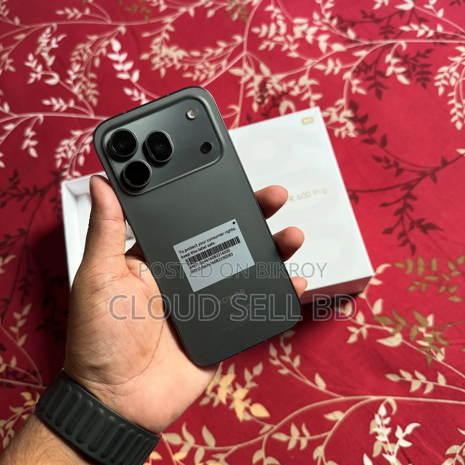 Honor 600 Pro 256 GB Black