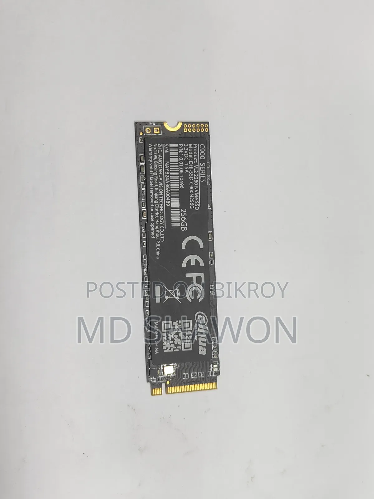 Dahua 256GB Nvme M.2 SSD