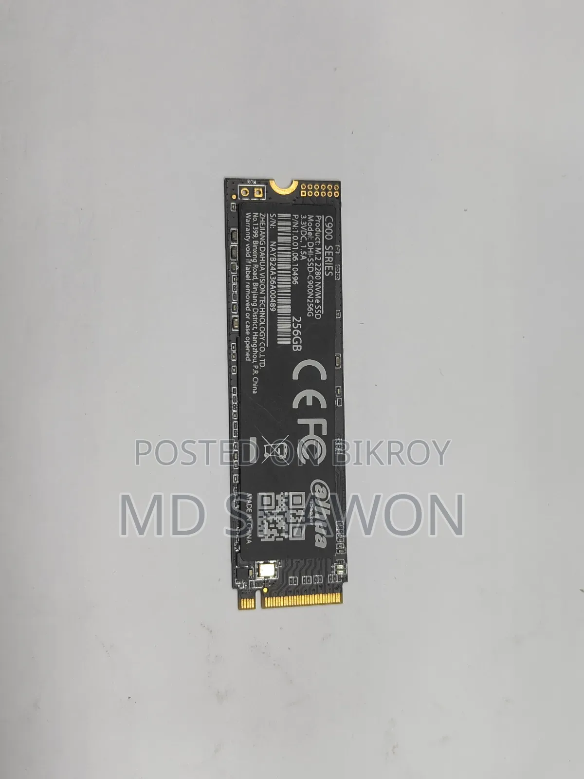 Dahua 256GB Nvme M.2 SSD
