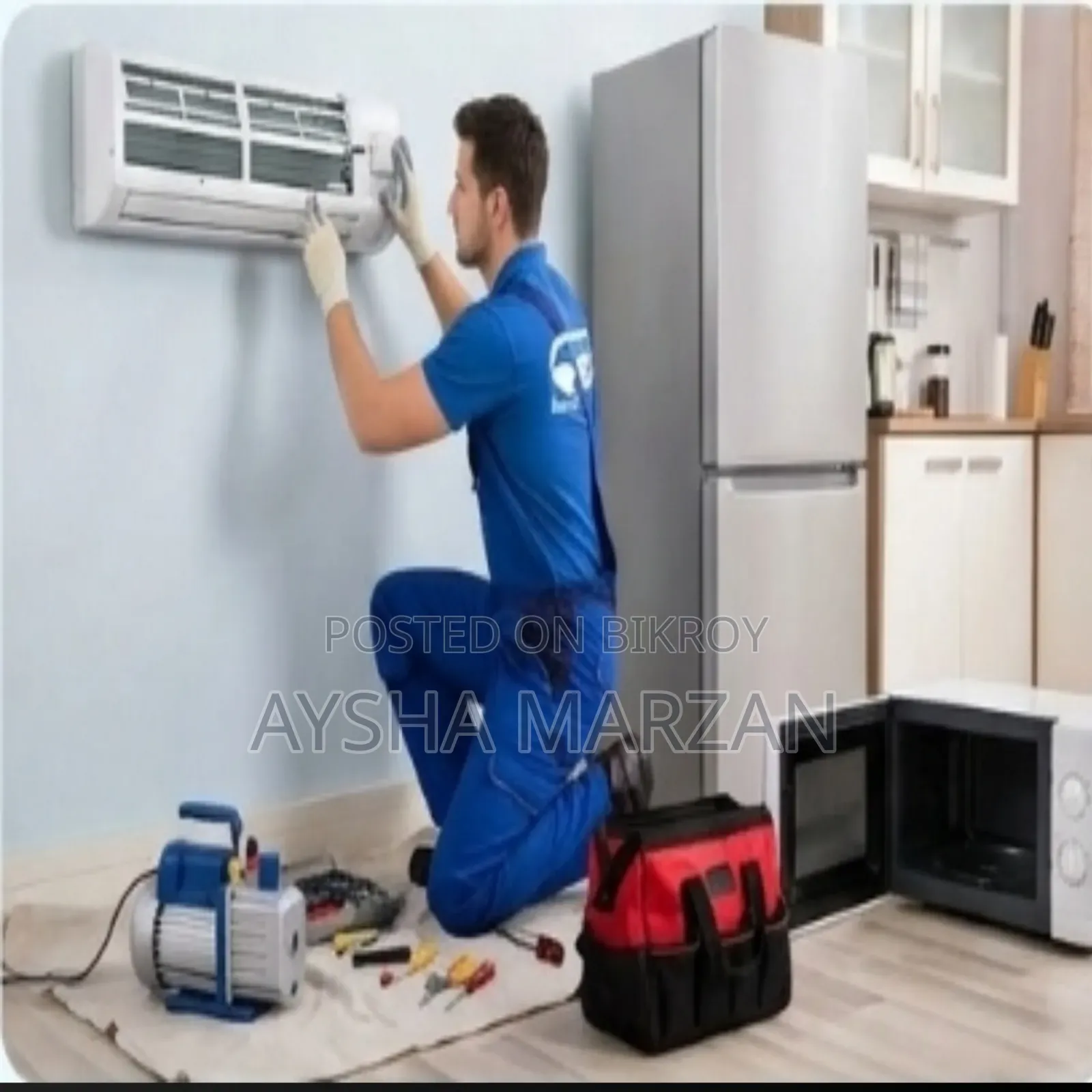 All types of electrical goods servicing