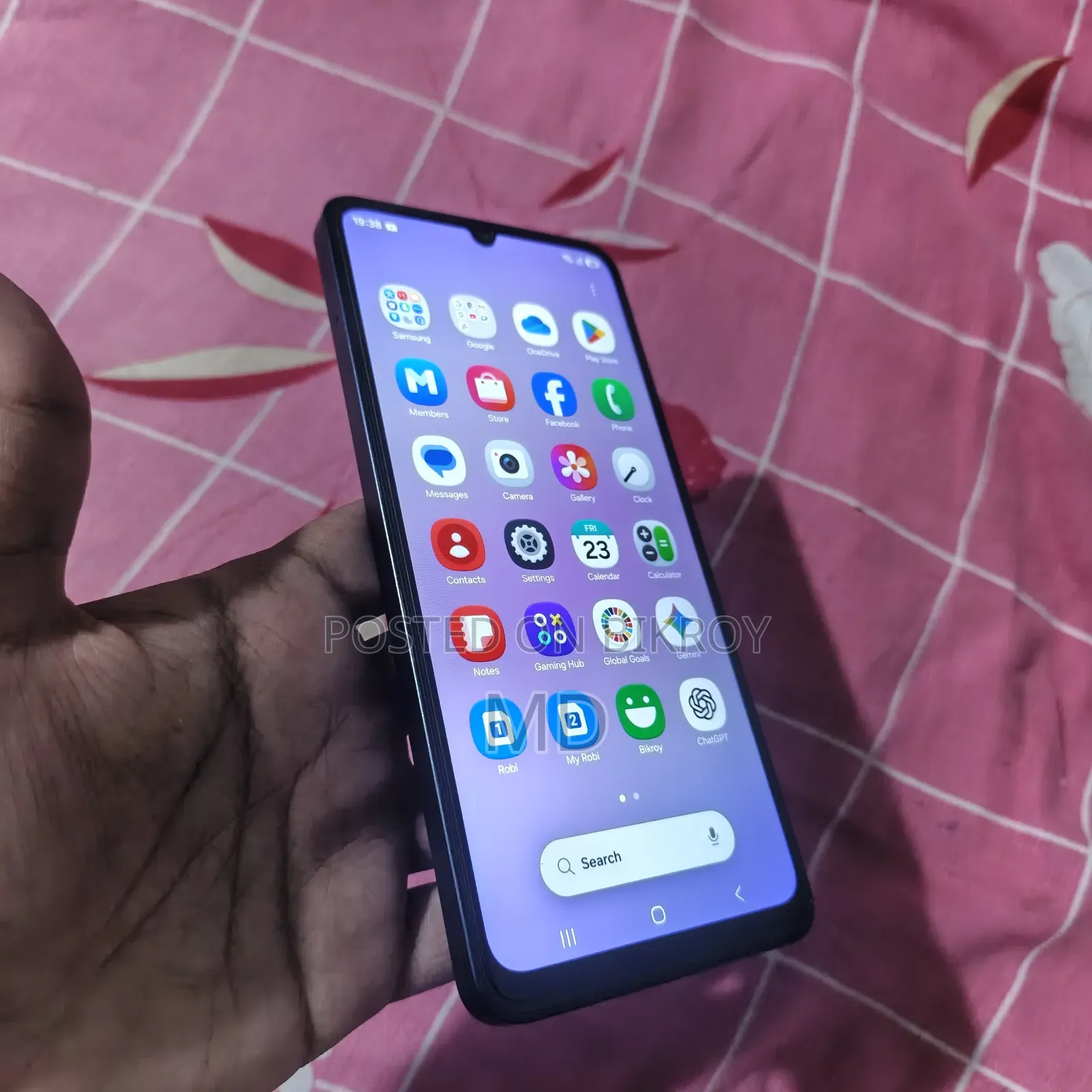 স্যামসাং গ্যালাক্সি এ০৭ ৬৪ জিবি ব্ল্যাক