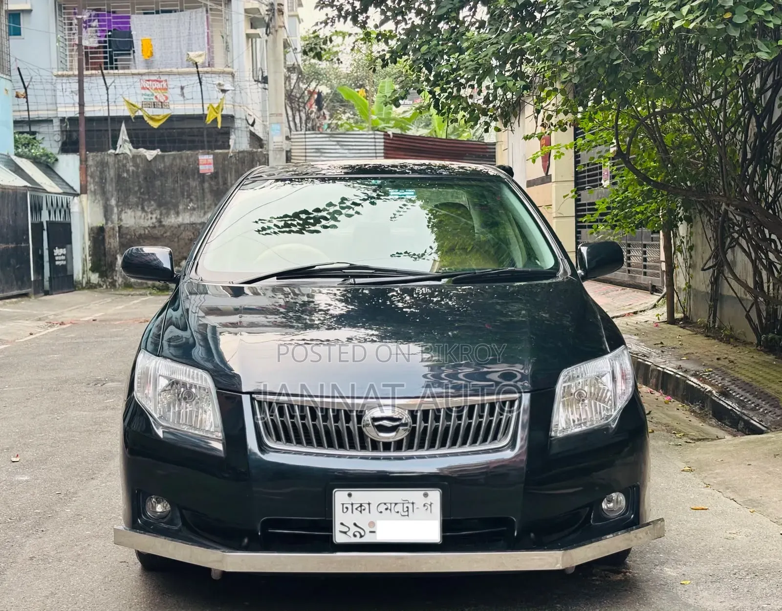 Toyota Axio 1.5 G Two-Wheel Drive 2009 Black