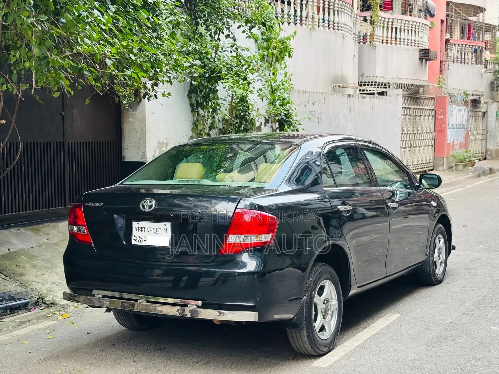 Toyota Axio 1.5 G Two-Wheel Drive 2009 Black