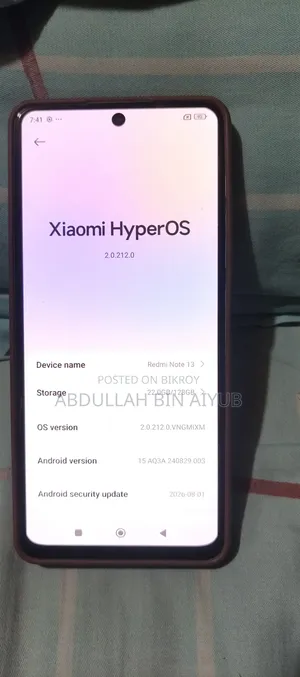 Xiaomi Redmi Note 13 128 GB Red