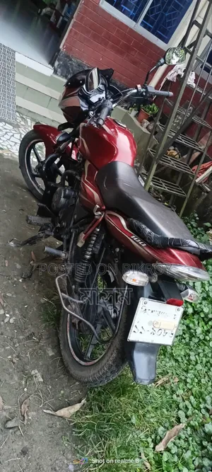 Bajaj Discover 100 2014 Red