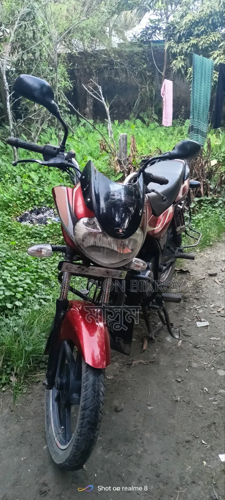 Bajaj Discover 100 2014 Red