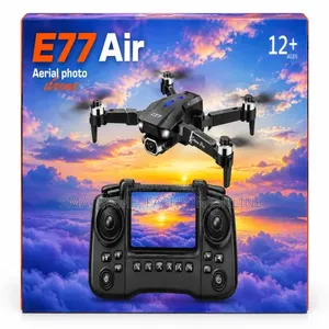 E77 Air Drone With Built-in Screen Remote Controller –