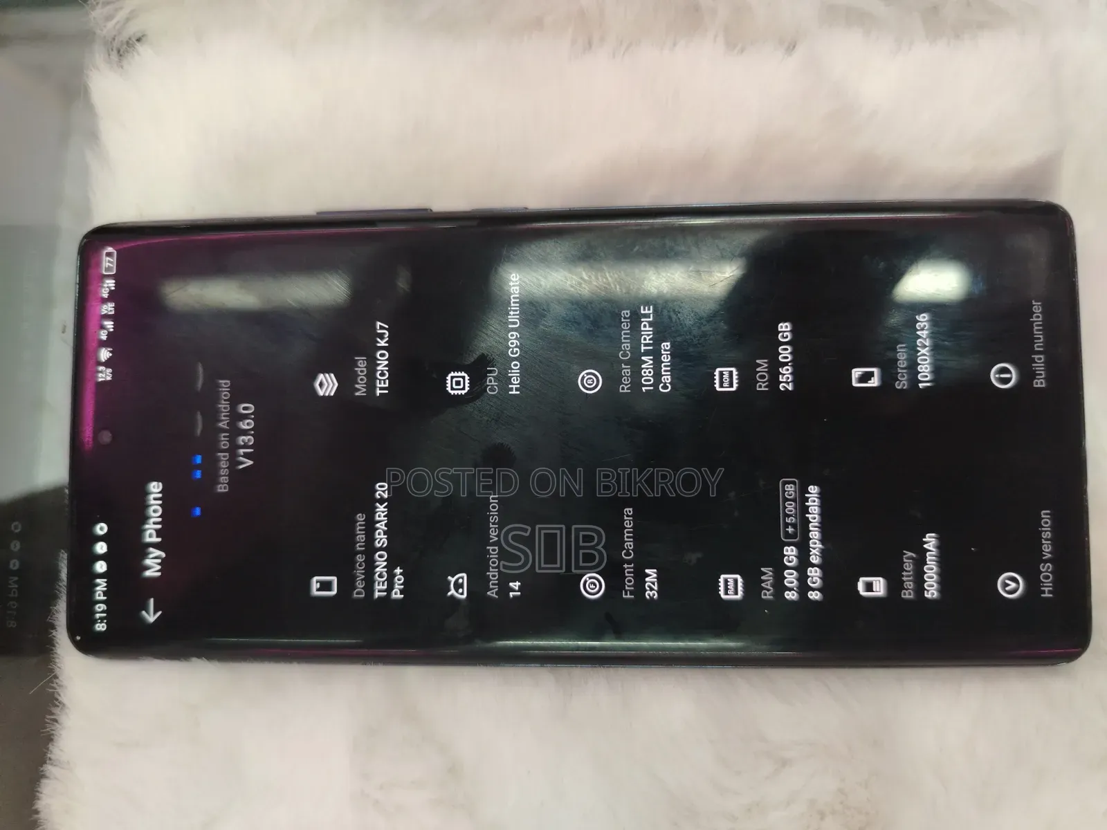 Tecno Spark 20 Pro Plus 256 GB Black