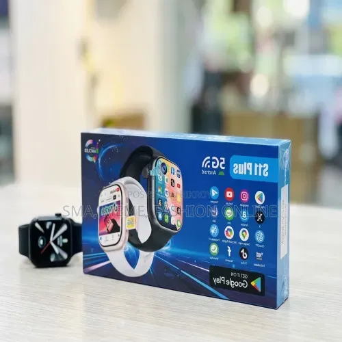 S11 Plus 5G Android Smart Watch | Super AMOLED Display & Sim Supported