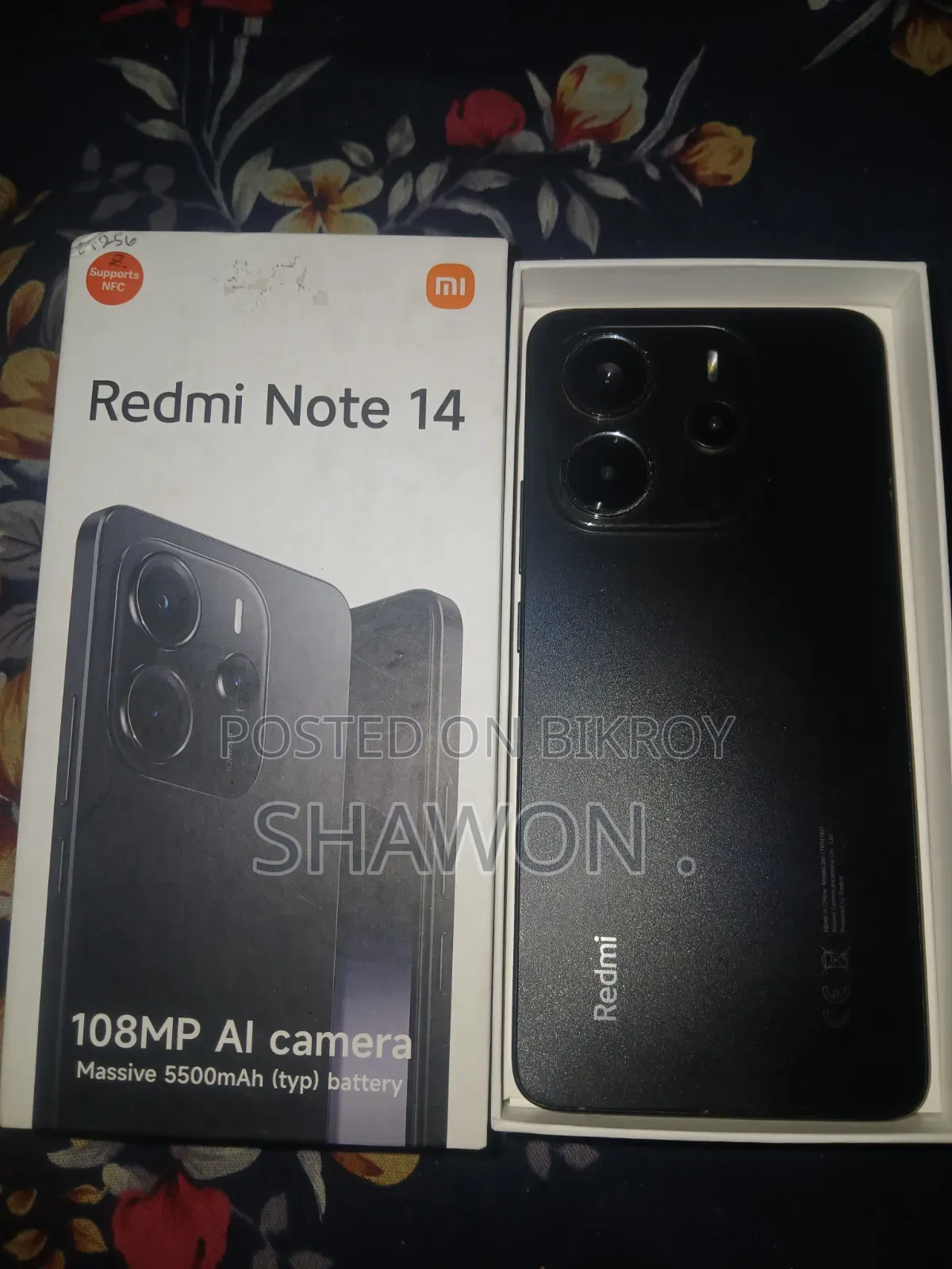 Xiaomi Redmi Note 14 4G 256 GB Black