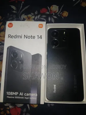 Xiaomi Redmi Note 14 4G 256 GB Black