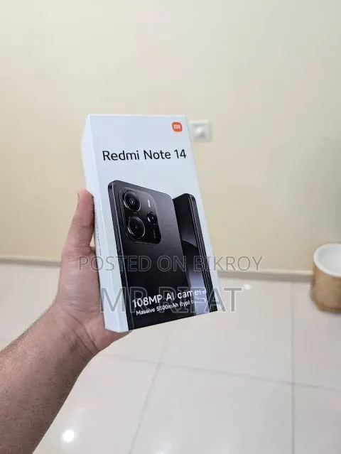 Xiaomi Redmi Note 14 4G 128 GB Black