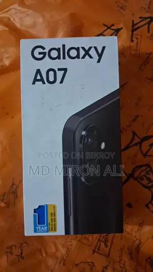 Samsung Galaxy A07 128 GB Black