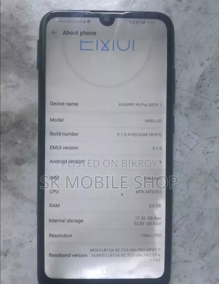 Huawei 32 GB Blue