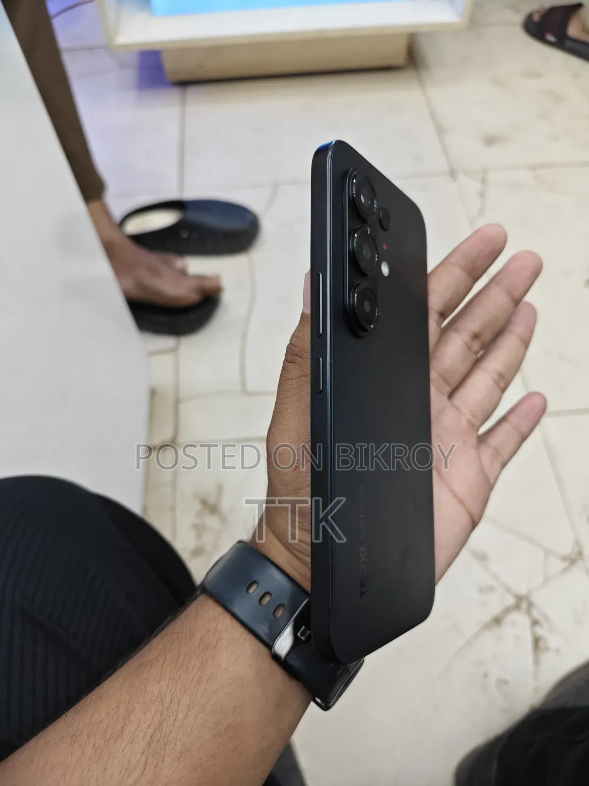 টেকনো ক্যামন ৫০ ২৫৬ জিবি ব্ল্যাক