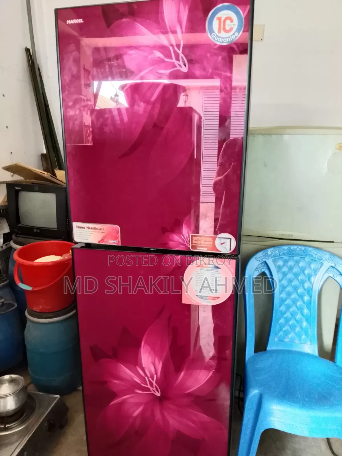 Marcel Refrigerator for Sale 220 Liters Net, 244 Liters Gross