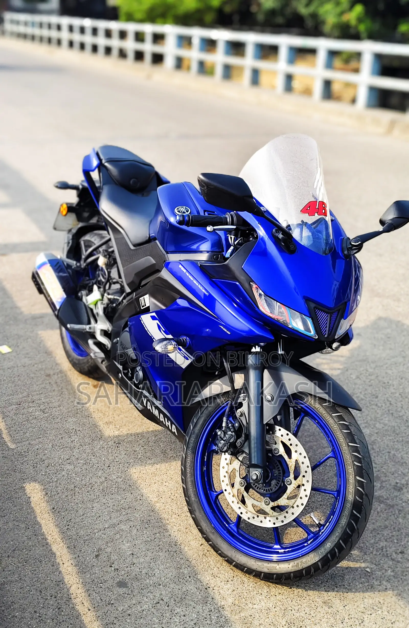 Yamaha R15 V3 2020 Blue