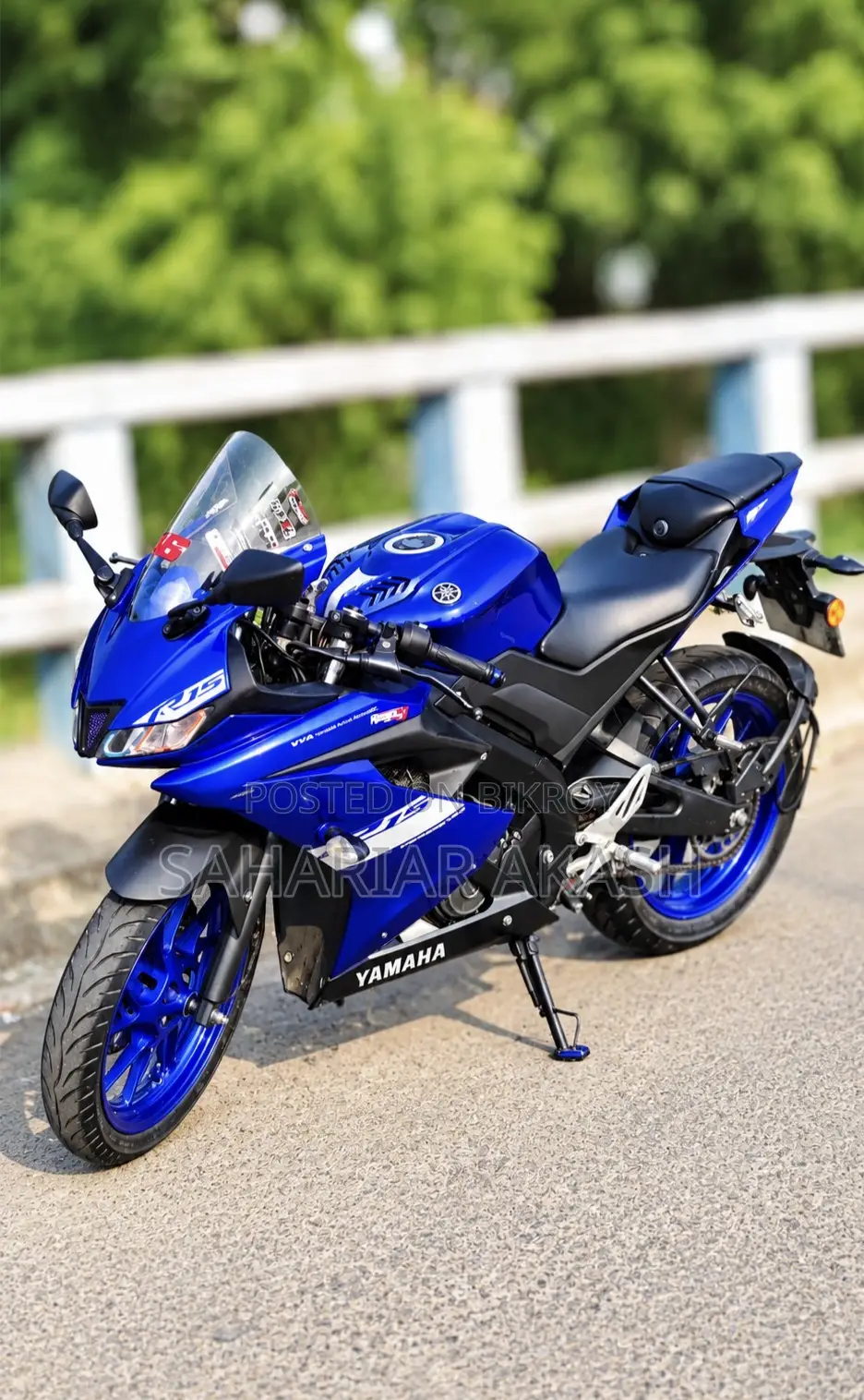 Yamaha R15 V3 2020 Blue