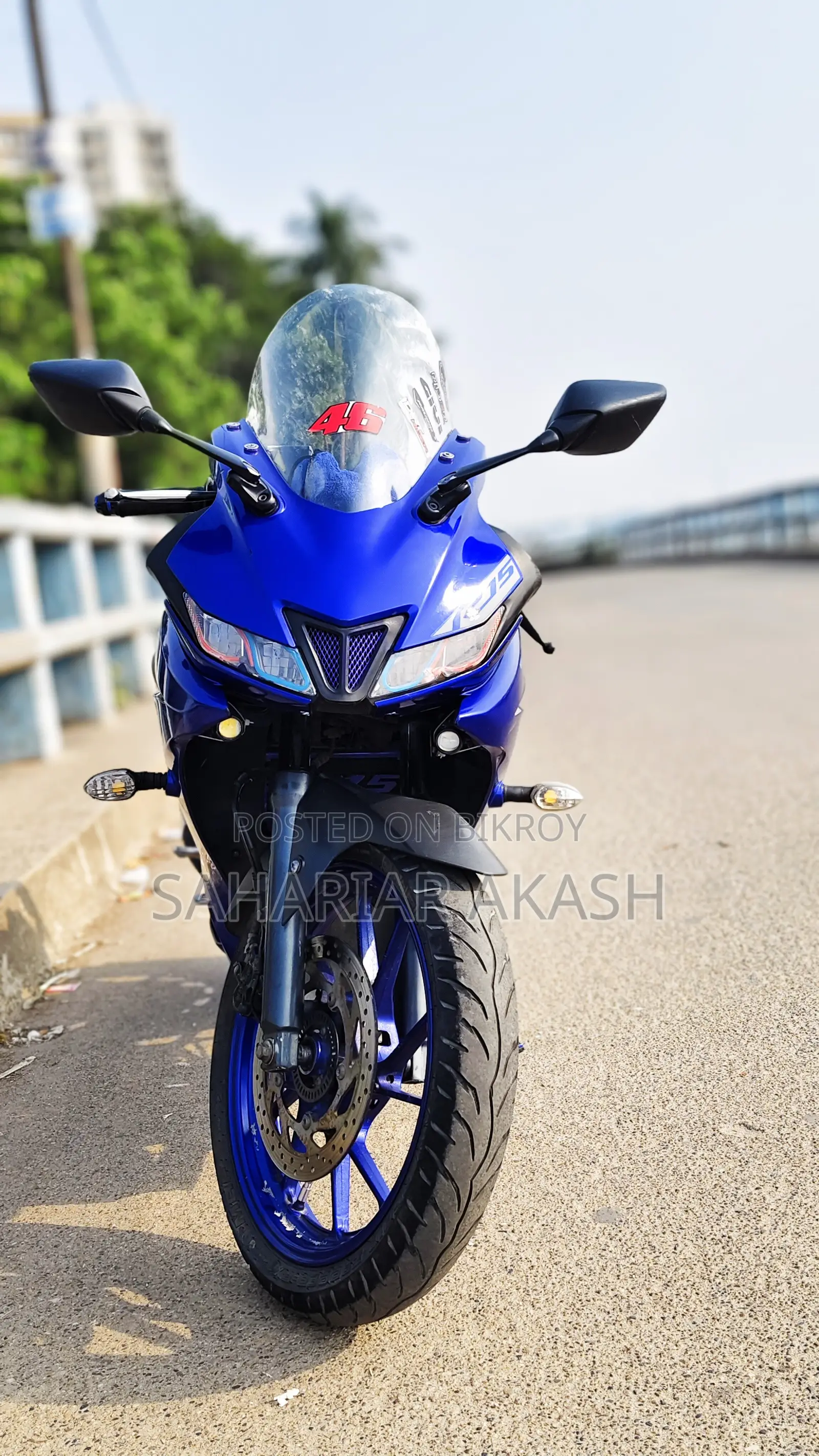 Yamaha R15 V3 2020 Blue