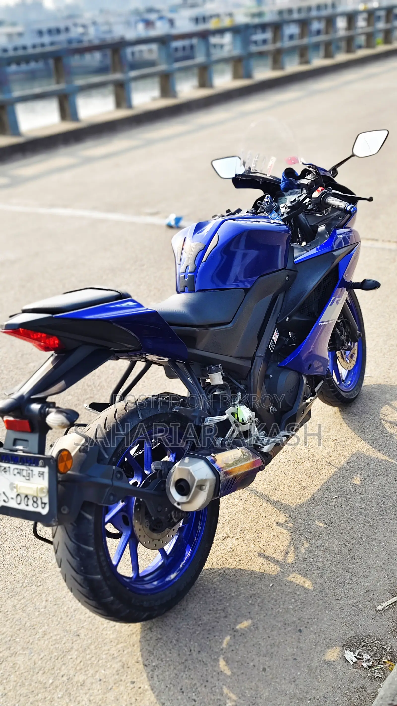 Yamaha R15 V3 2020 Blue