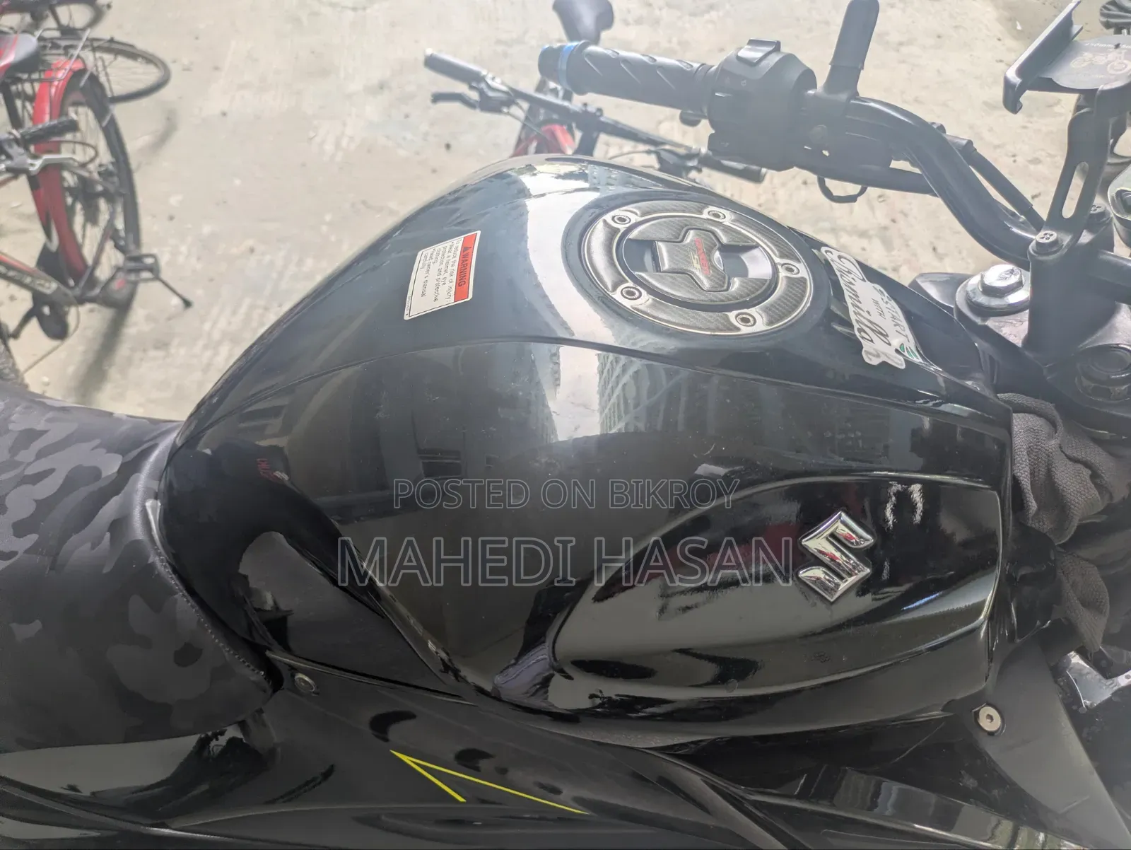 Suzuki Gixxer 2023 Black