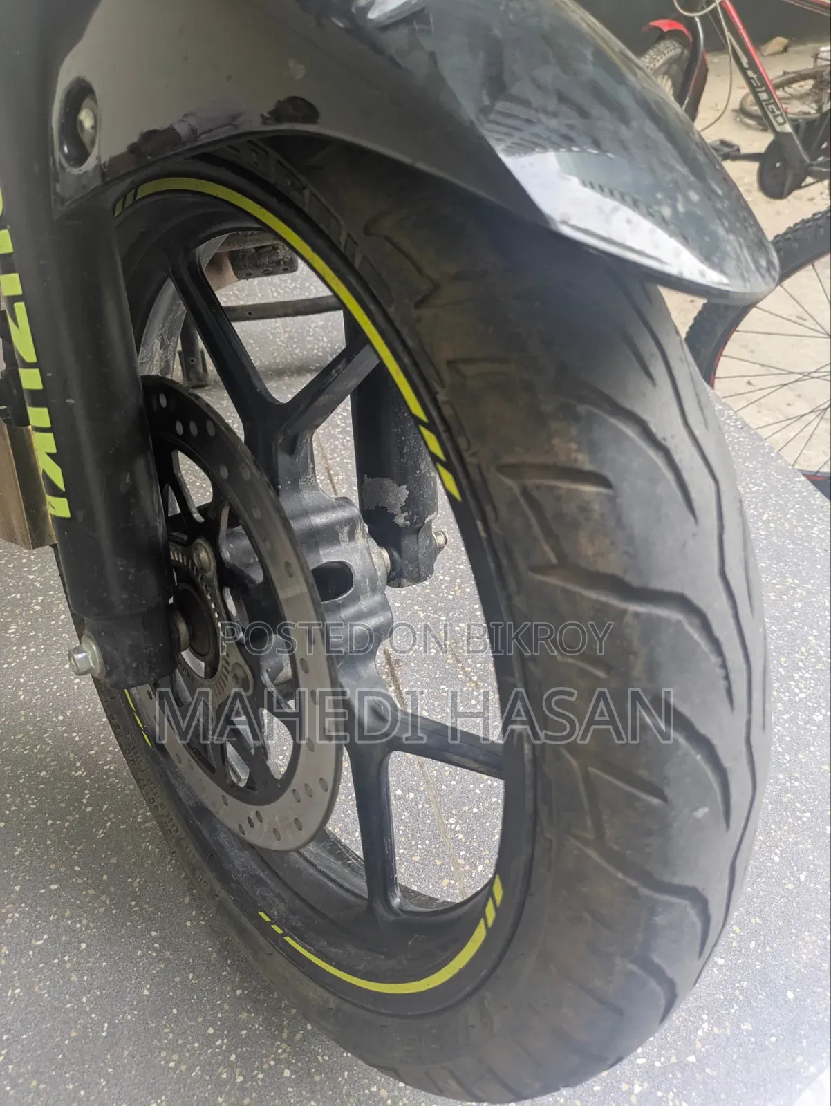 Suzuki Gixxer 2023 Black