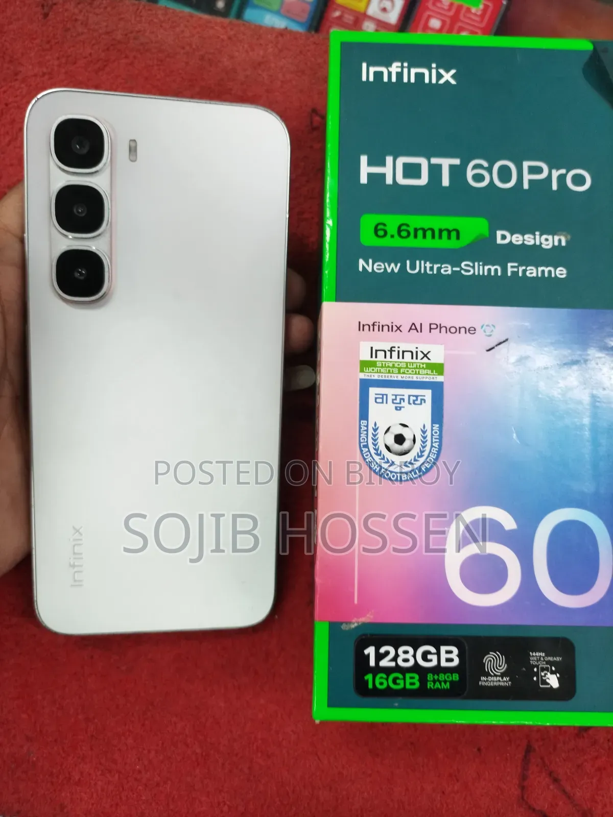 Infinix Hot 60 Pro 128 GB White