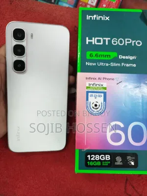 Infinix Hot 60 Pro 128 GB White
