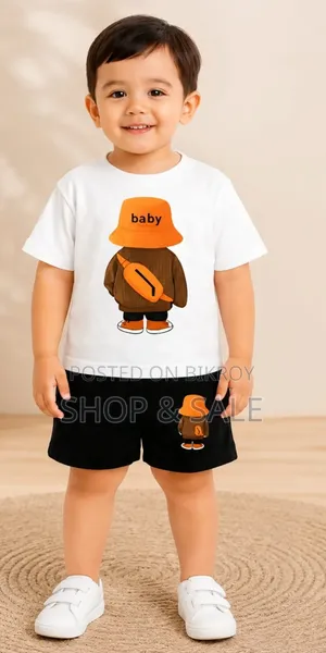 Kids Cotton T-Shirt and Pant Set