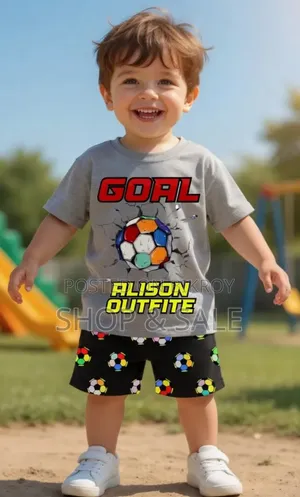 Kids Cotton T-Shirt and Pant Set