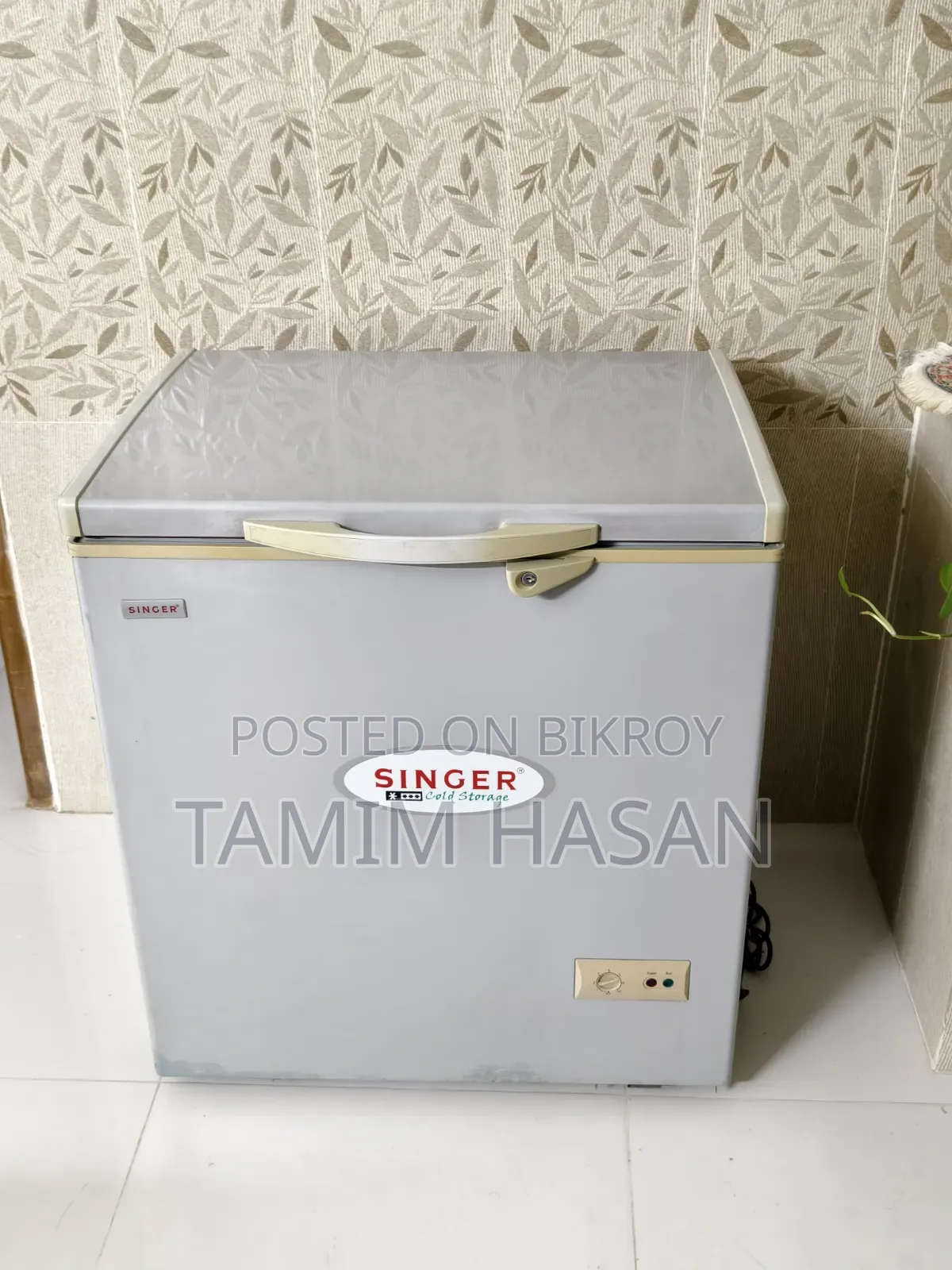 Singer BD-142-GL ১৩৮ লিটার চেস্ট/ডিপ ফ্রিজার স্লাইডিং গ্লাস ডোর
