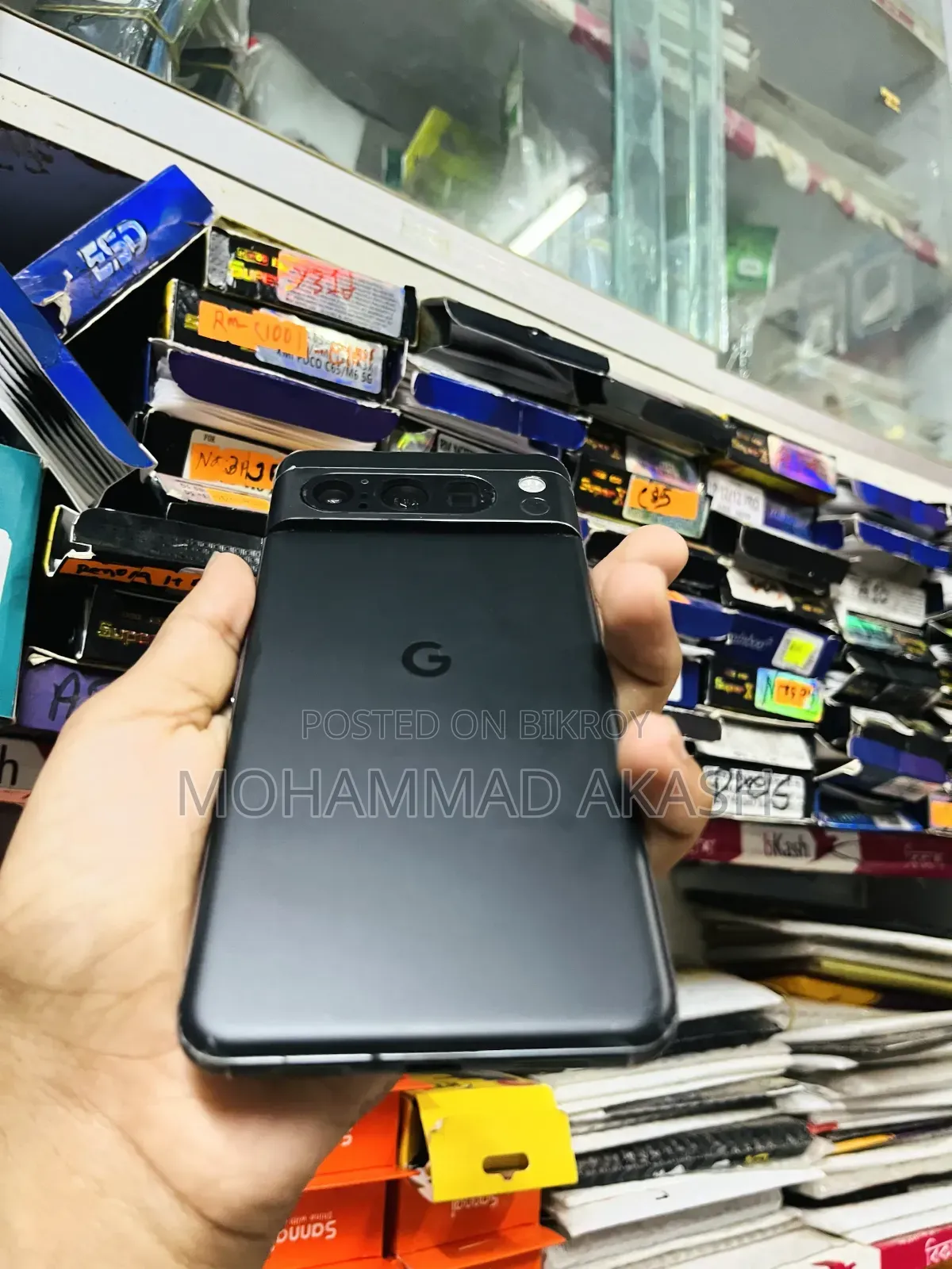 গুগল পিক্সেল ৮ প্রো ২৫৬ জিবি ব্ল্যাক