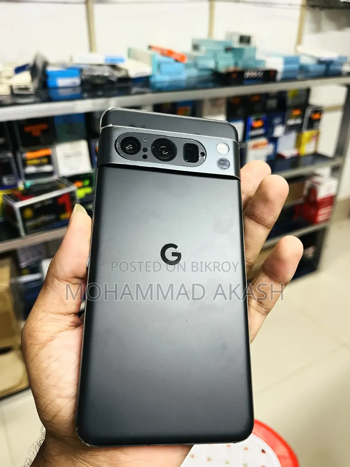 গুগল পিক্সেল ৮ প্রো ২৫৬ জিবি ব্ল্যাক