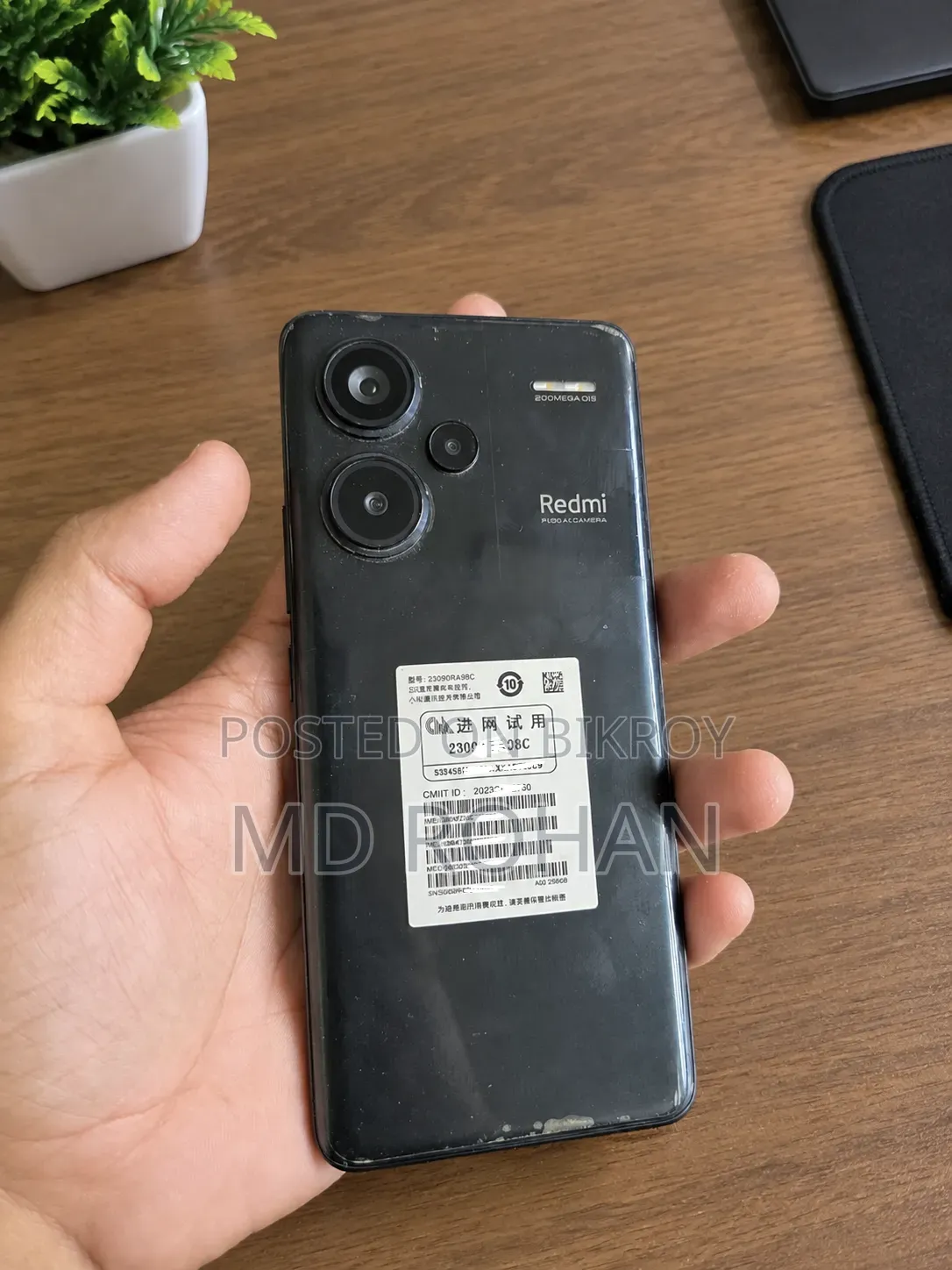 Xiaomi Redmi Note 13 Pro+ 256 GB Black