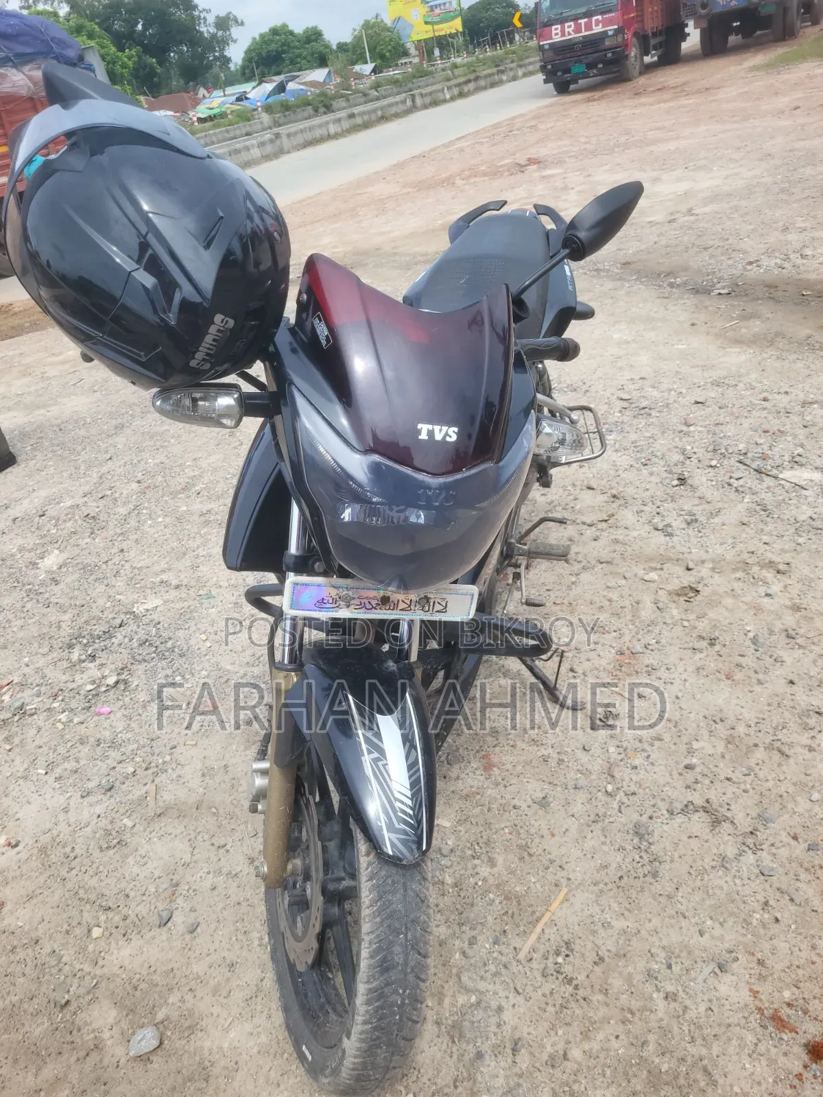 টিভিএস আপাচি আরটিআর ১৬০ টুভি ২০২১ ব্ল্যাক