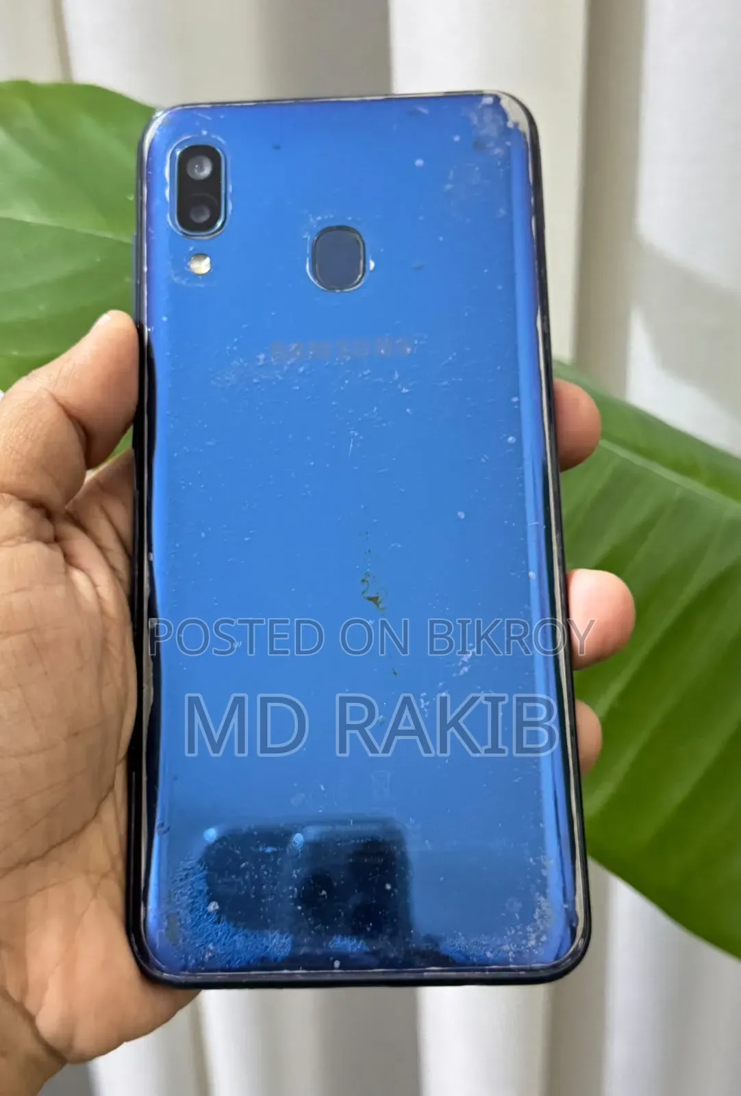 স্যামসাং গ্যালাক্সি এ২০ ৩২ জিবি নীল