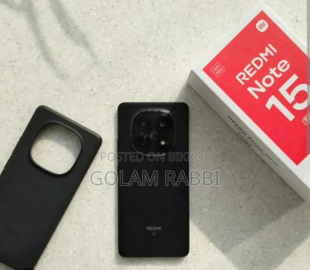 শাওমি রেডমি নোট ১৫ ২৫৬ জিবি কালো