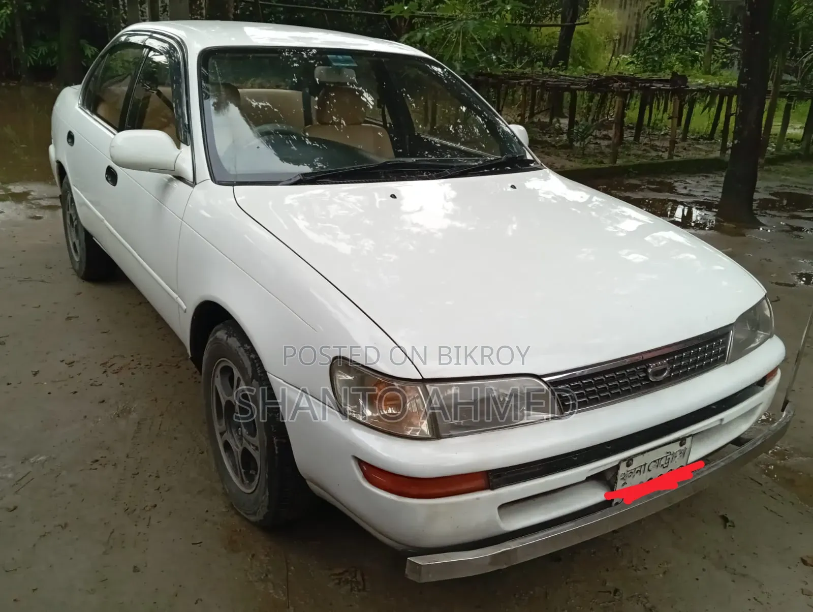টয়োটা টি১০০ ১৯৯৭ সাদা