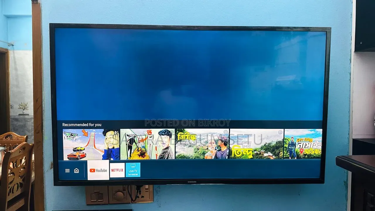 Samsung Inche 4K Support Voice Control TV Dolby Audio System Korean TV