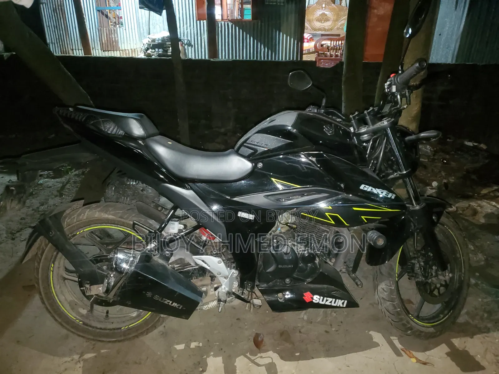 Suzuki Gixxer 2025 Black