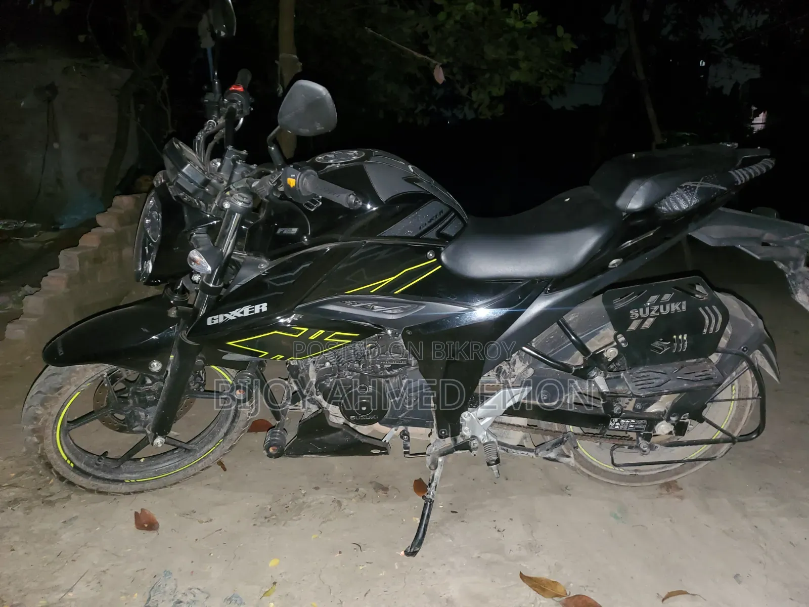 Suzuki Gixxer 2025 Black