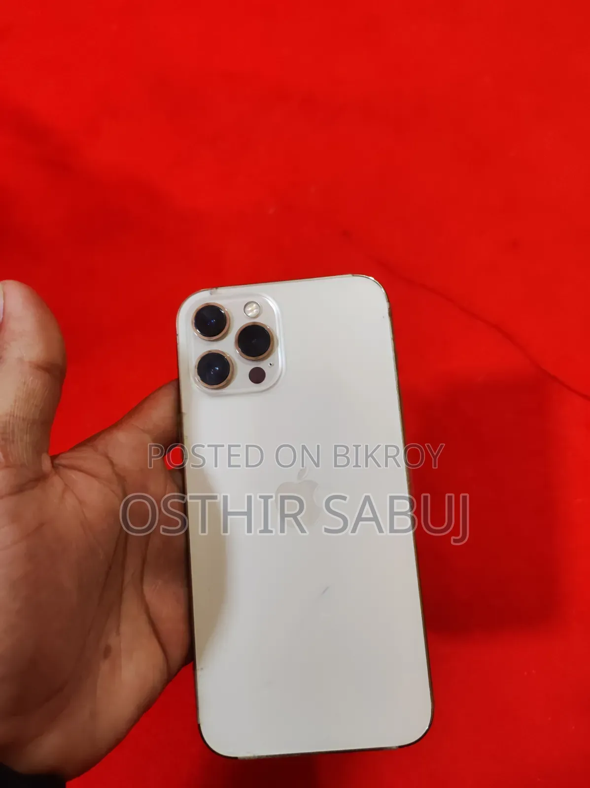 অ্যাপল আইফোন ১২ প্রো ২৫৬ জিবি হোয়াইট