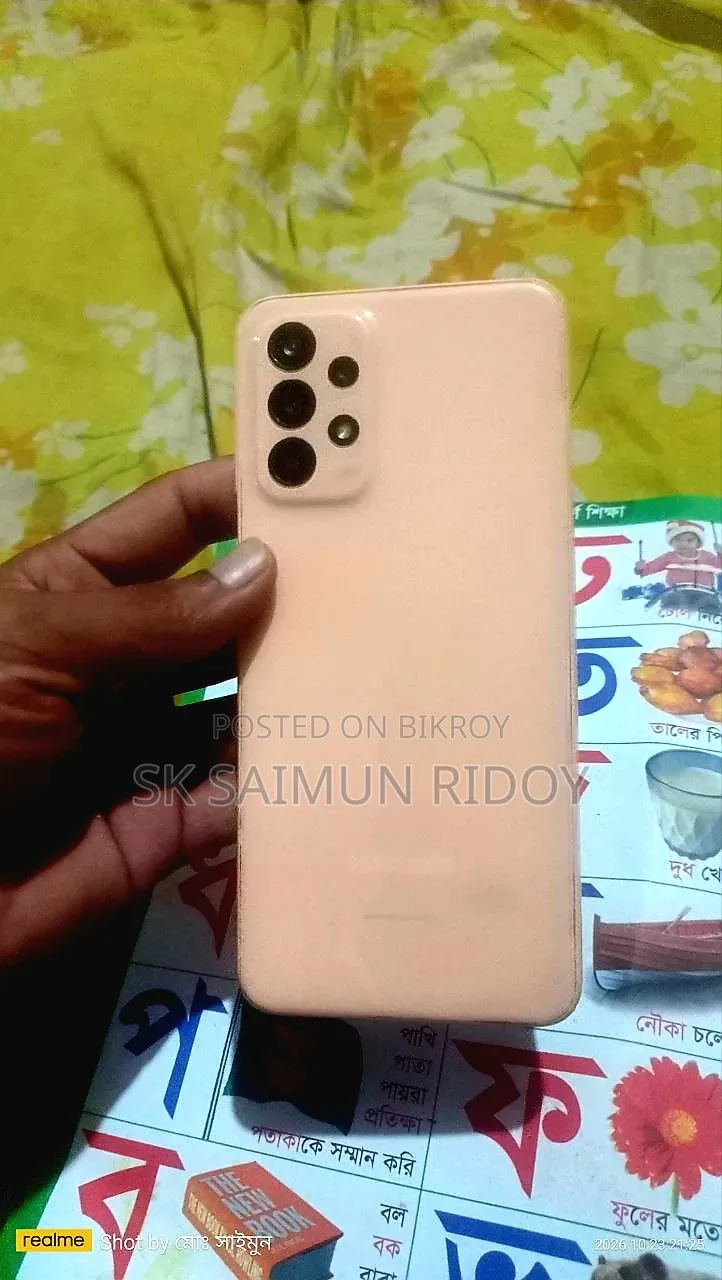 স্যামসাং গ্যালাক্সি এ২৩ ৫জি ১২৮ জিবি গোলাপি