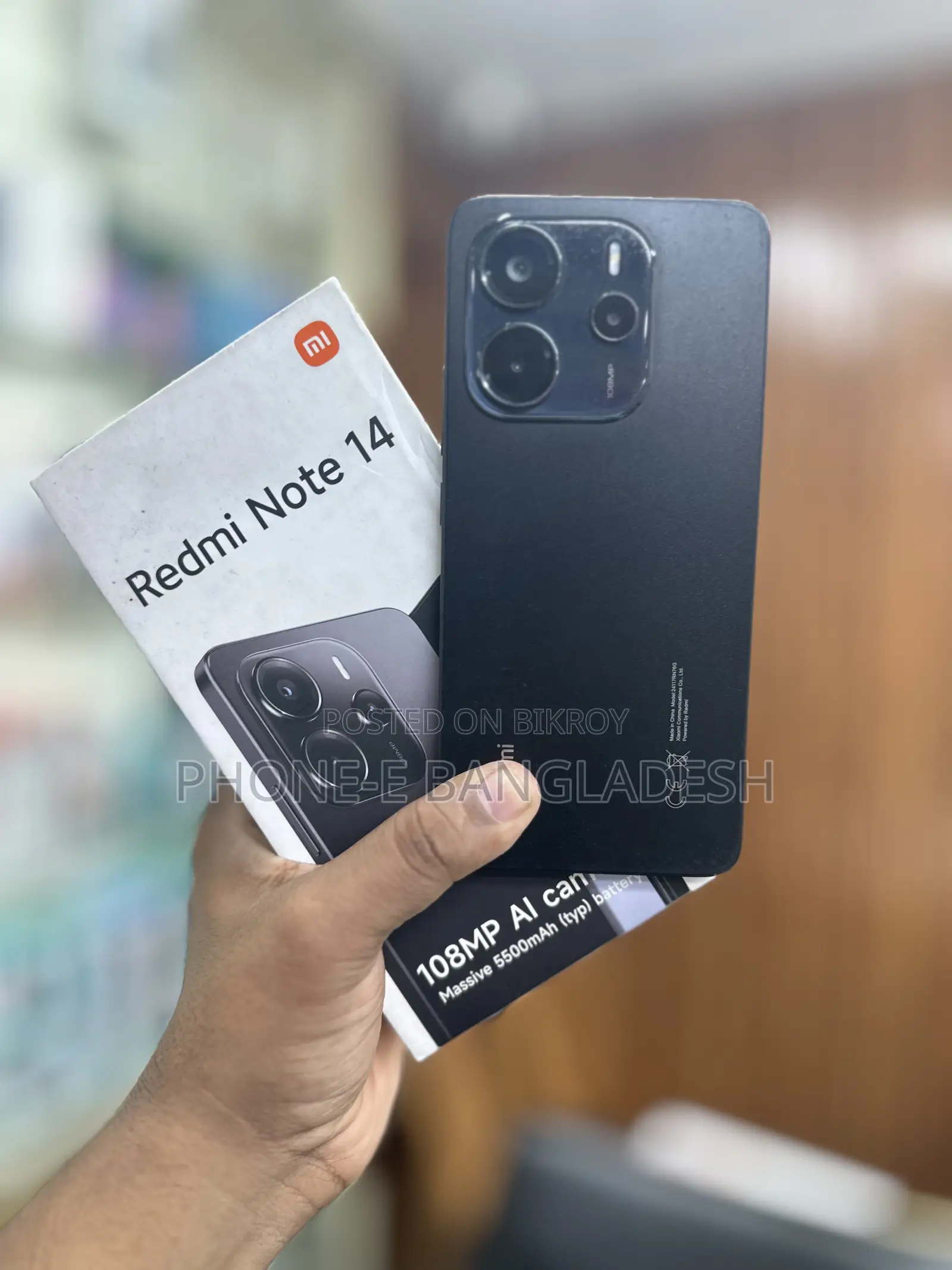 Xiaomi Redmi Note 14 4G 256 GB Black