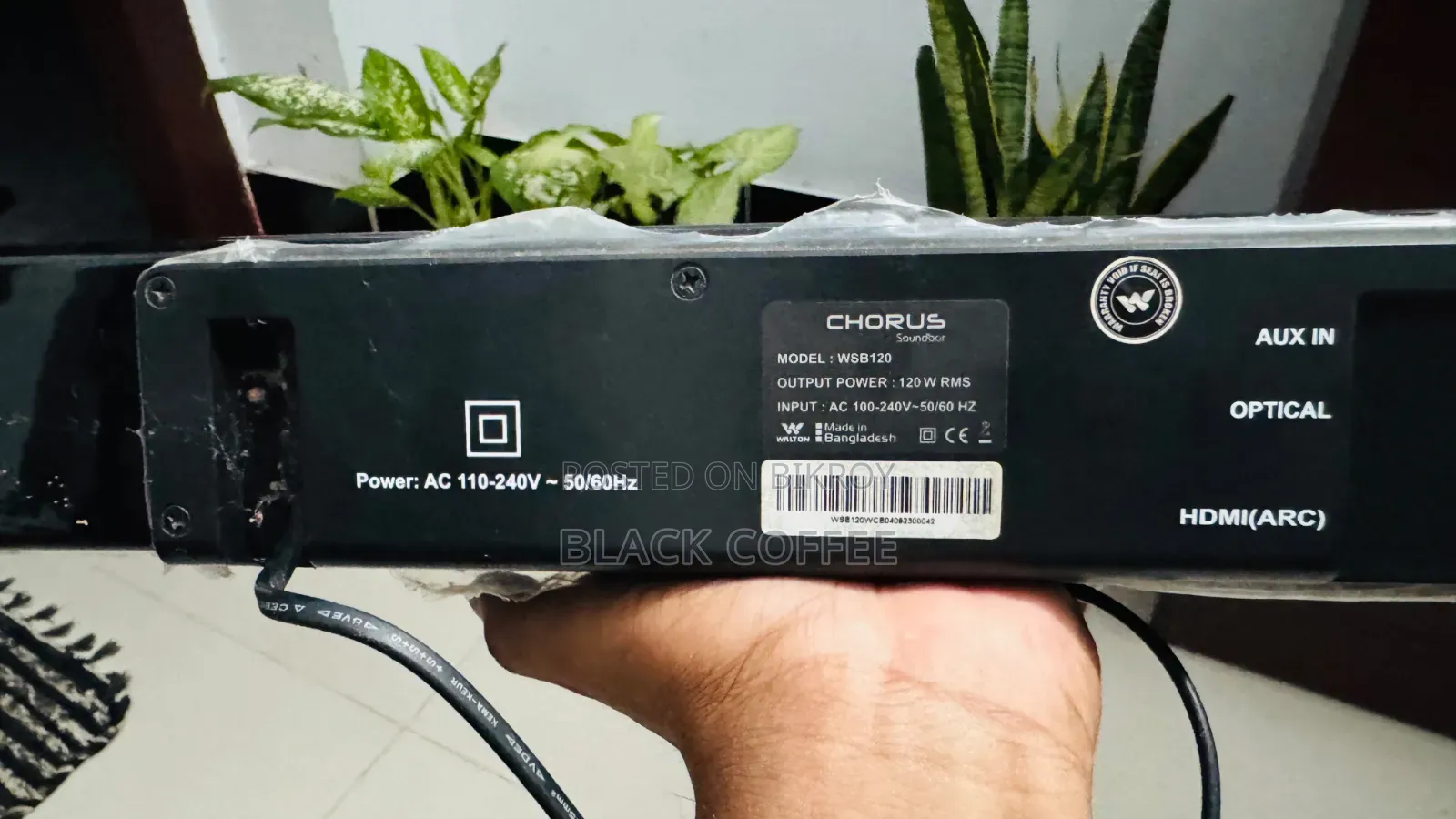 Walton CHORUS Wireless Soundbar Speaker WSB120