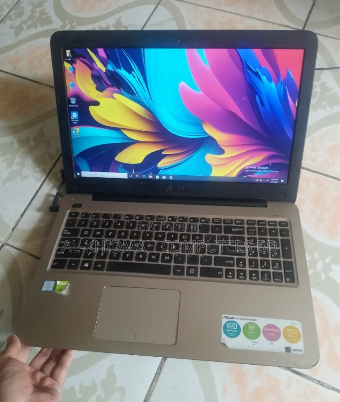 Laptop Asus 8GB Intel Core I5 SSD 128GB