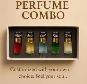 1 Combo of 5 Attars.
